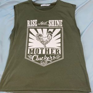 Cut off tank. Never worn.